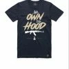 Hasta Muerte (Navy “We Own The Hood Tee)