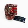 B.B Simon (red/Sliver Crystal Belt)