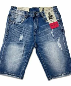 Industrial Indigo (blue/white Cut Wash Short) New Arrivals