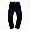 New Arrivals Dna Premium (black/royal Blue Wash Jeans)