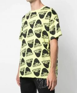 Haculla (lime/black Crewneck T-shirts)