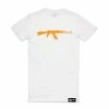 New Arrivals Hasta Muerte (white/Orange AK CREWNECK T-shirts)