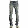 Focus (blue/sand Cut Wash Jean)