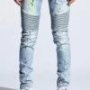 Crysp Denim (light Blue Indigo Paint Jean)