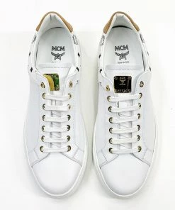 New Arrivals MCM (Men's Low Top Sneakers In Visetos)