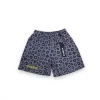 Purple Brand (charcoal Monogram Leopard Swim Short)