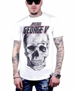 Avenue George (White Crewneck T-shirts)