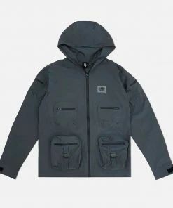 Eight & Nine (steel /black Combat Nylon Jacket) New Arrivals