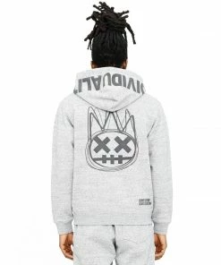 New Arrivals Cult Of Individuality (heather Grey Zip Hoodie)