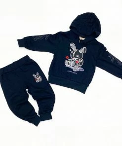 BKYS Boys (kids Black “lucky Charm Jogging Set)