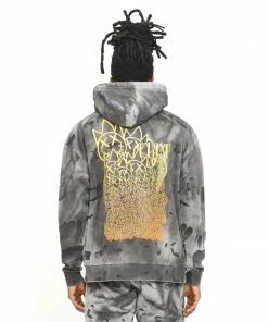 New Arrivals Cult Of Individuality (charcoal Novelty Pullover Hoodie)