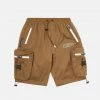 Eight & Nine (brown/black Combat Cargo Zipper Short)