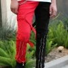 Reelistik Nyc (red/black Stretch Zipper Denim Jean)