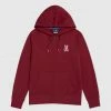 New Arrivals Psycho Bunny (mens Wine Bennett Full Zip Hoodie)