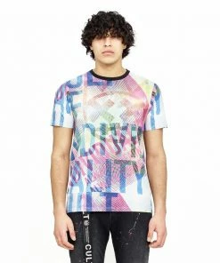 New Arrivals Cult Of Individuality (multicolor Crewneck Paradise T-shirt)