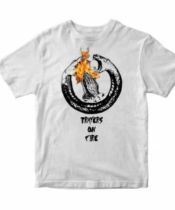 ARTMEETSCHAOZ New Arrivals Artmeetschaos (white “worship Crewneck T-shirt )