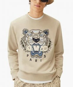 Kenzo (sand Kenzo Tiger Sweatshirt)