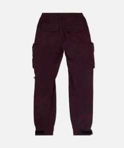 Eight & Nine (wine /black Combat Nylon Pant)