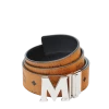 MCM (cognac Claus M Reversible Belt 1.75" In Visetos) New Arrivals 1 MCM (cognac Claus M Reversible Belt 1.75" In Visetos) New Arrivals