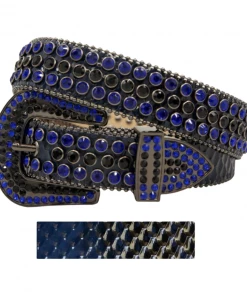 Dna Premium (black/royal Blue Crystal Belt) New Arrivals