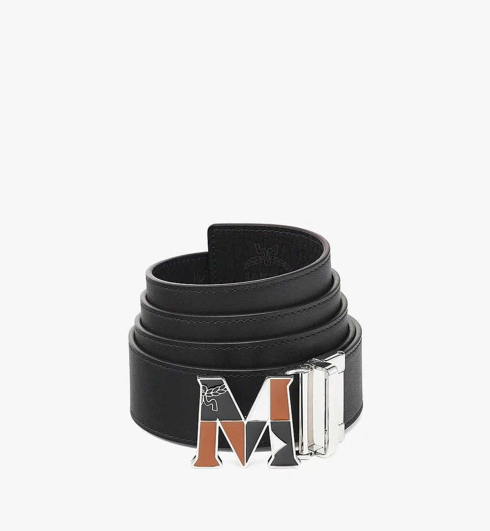 New Arrivals Mcm (Claus Weaving M Reversible Belt 1.5” In Visetos) 3 New Arrivals Mcm (Claus Weaving M Reversible Belt 1.5” In Visetos)
