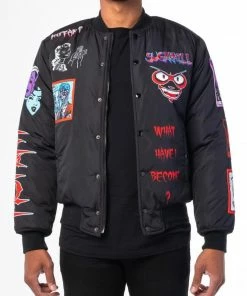 Sugarhill Sugar Hill (black Mutant Bomber Jacket) New Arrivals