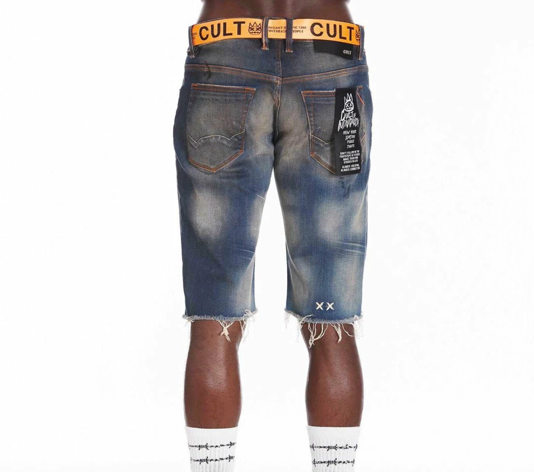 Cult Of Individuality (dark Blue/orange Haven Belt Rocker Short) 4 Cult Of Individuality (dark Blue/orange Haven Belt Rocker Short)