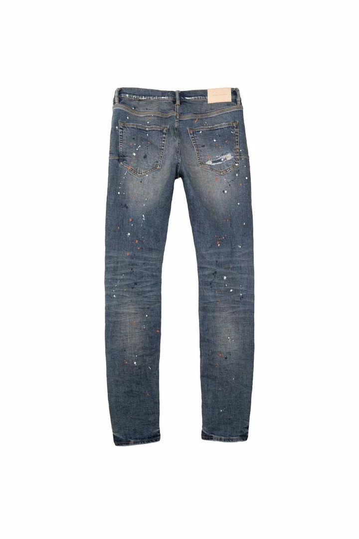 Purple Brand (blue Indigo Paint Repair Jean) 4 Purple Brand (blue Indigo Paint Repair Jean)