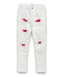 DNA Premium (white/red Crystal Cut Jean) New Arrivals