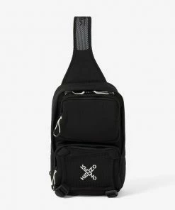 New Arrivals Kenzo (black Sport Backpack With Strap)