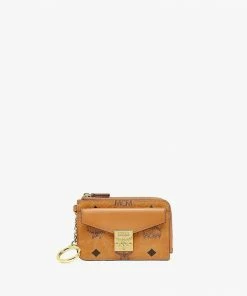 Mcm (cognac Patricia Zip Card Casein Visetos Wallet) New Arrivals