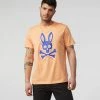 Psycho Bunny (mens Sunset Sky Henton Graphic T-shirt) New Arrivals