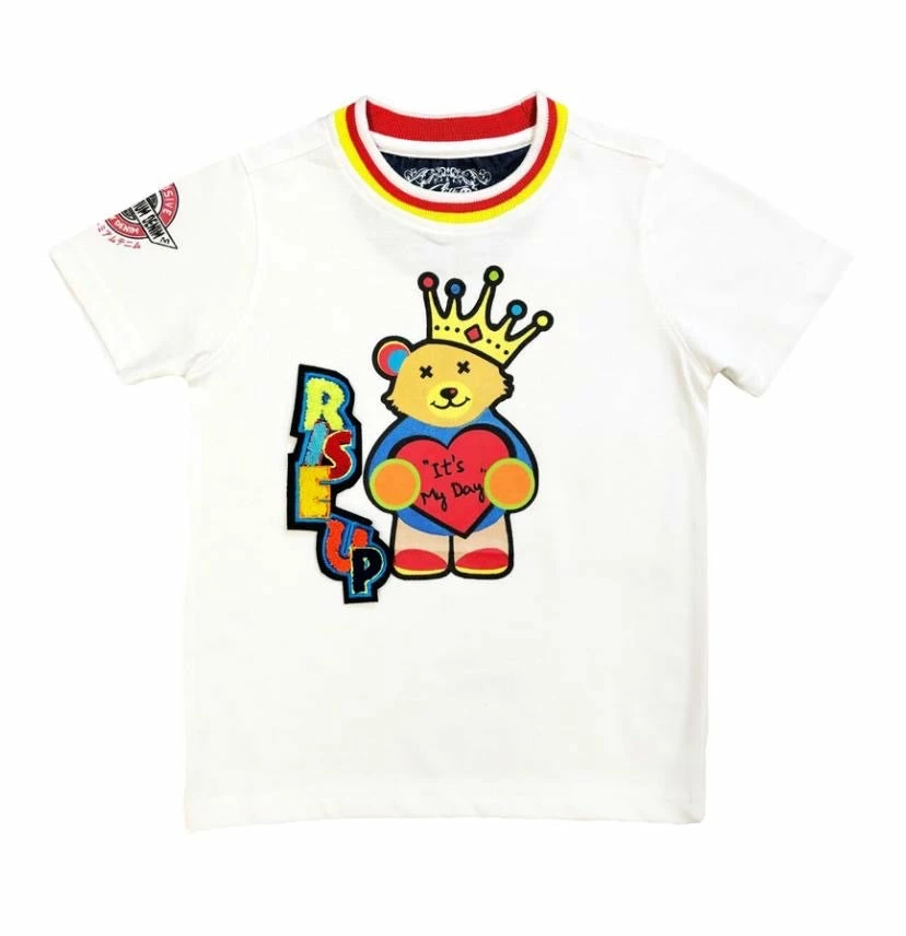 Elite Denim (kids White/yellow/red T-shirt) New Arrivals 3 Elite Denim (kids White/yellow/red T-shirt) New Arrivals