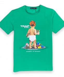 Streetz Iz Watchin New Arrivals Streetz Is Watchin (green “trap Baby T-shirt)
