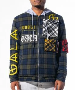 Gala (olive Navy Tartan Accomplice Flannel Jacket)