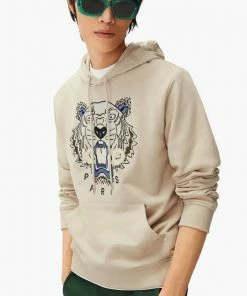 Kenzo (sand Tiger Hooded Sweatshirt)
