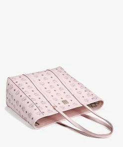 New Arrivals MCM (pink Medium Zipper Toni Shopper In Visetos Bag) 9 New Arrivals MCM (pink Medium Zipper Toni Shopper In Visetos Bag)