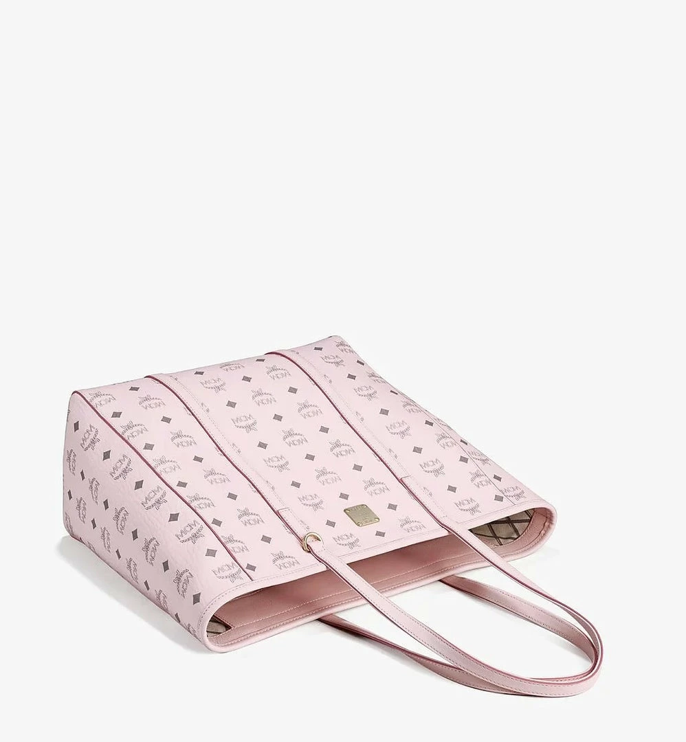 New Arrivals MCM (pink Medium Zipper Toni Shopper In Visetos Bag) 6 New Arrivals MCM (pink Medium Zipper Toni Shopper In Visetos Bag)