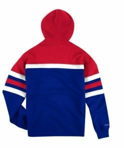 New Arrivals Mitchell & Ness (red/royal Blue Philadelphia 76ers Hoodie)