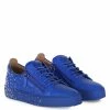 GIUSEPPE ZANOTTI (royal Blue Frankie Spray Low Top Sneaker)