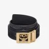 MCM (Laurel Reversible Belt 1.5" In Visetos) New Arrivals