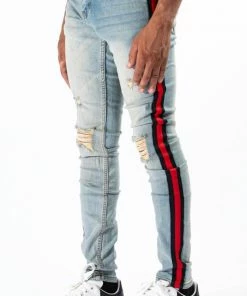 New Arrivals SERENEDE (blue/red Double Helix Jean)