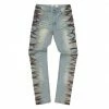 Dna Premium (blue /orange Handcraft Splash Jean) New Arrivals