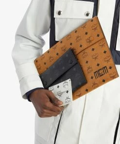 New Arrivals Mcm (Tri Pouch In Visetos Mix Bag)