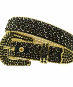 New Arrivals Dna Premium Belts (black/gold)