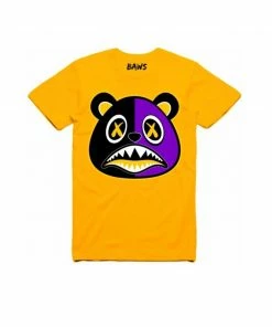 Baws (yellow/purple Crewneck T-shirts)