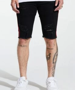 Crysp Denim (black/red Stripe Short) New Arrivals