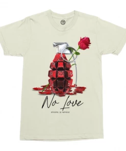 Streetz Iz Watchin (cream “ No Love T-shirt)