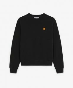 Kenzo (black Tiger Crest Sweatshirts)