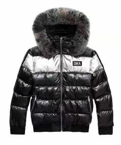 Dna Premium (men’s Black/grey Furry Jacket) New Arrivals